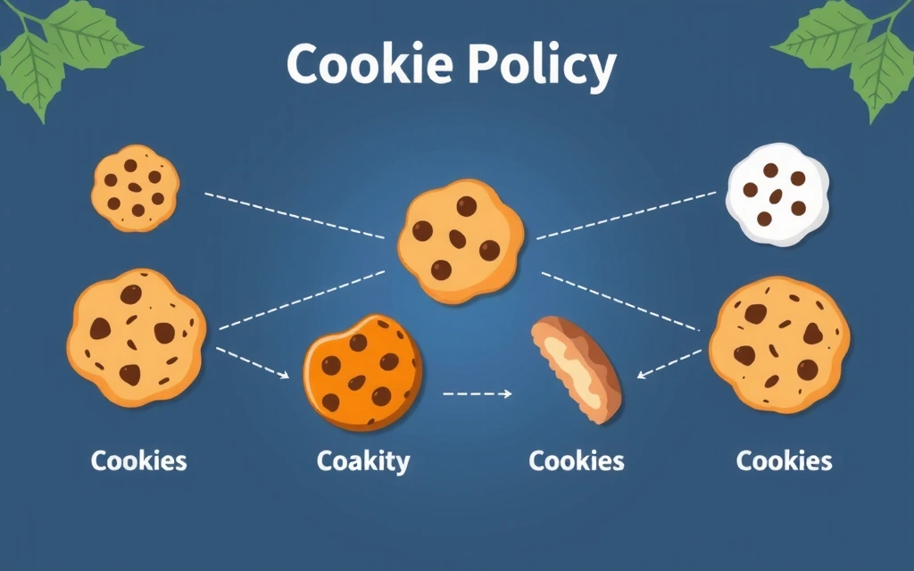 Diagramm, das die verschiedenen Arten von Cookies und ihre Funktionen visuell darstellt.